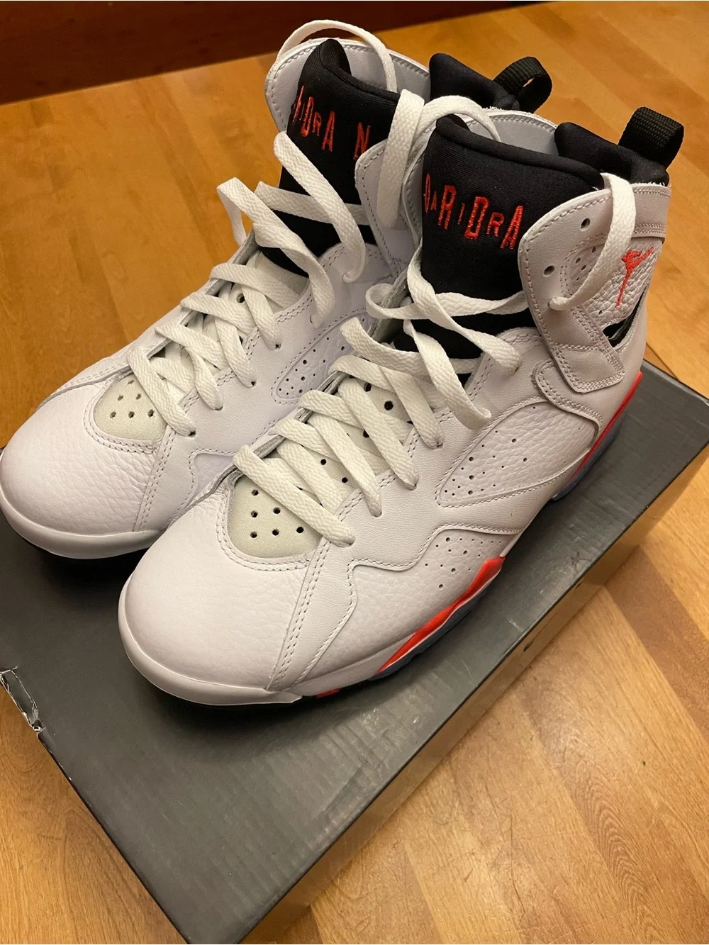 Authentic Jordan 7 Retro “White Infrared”